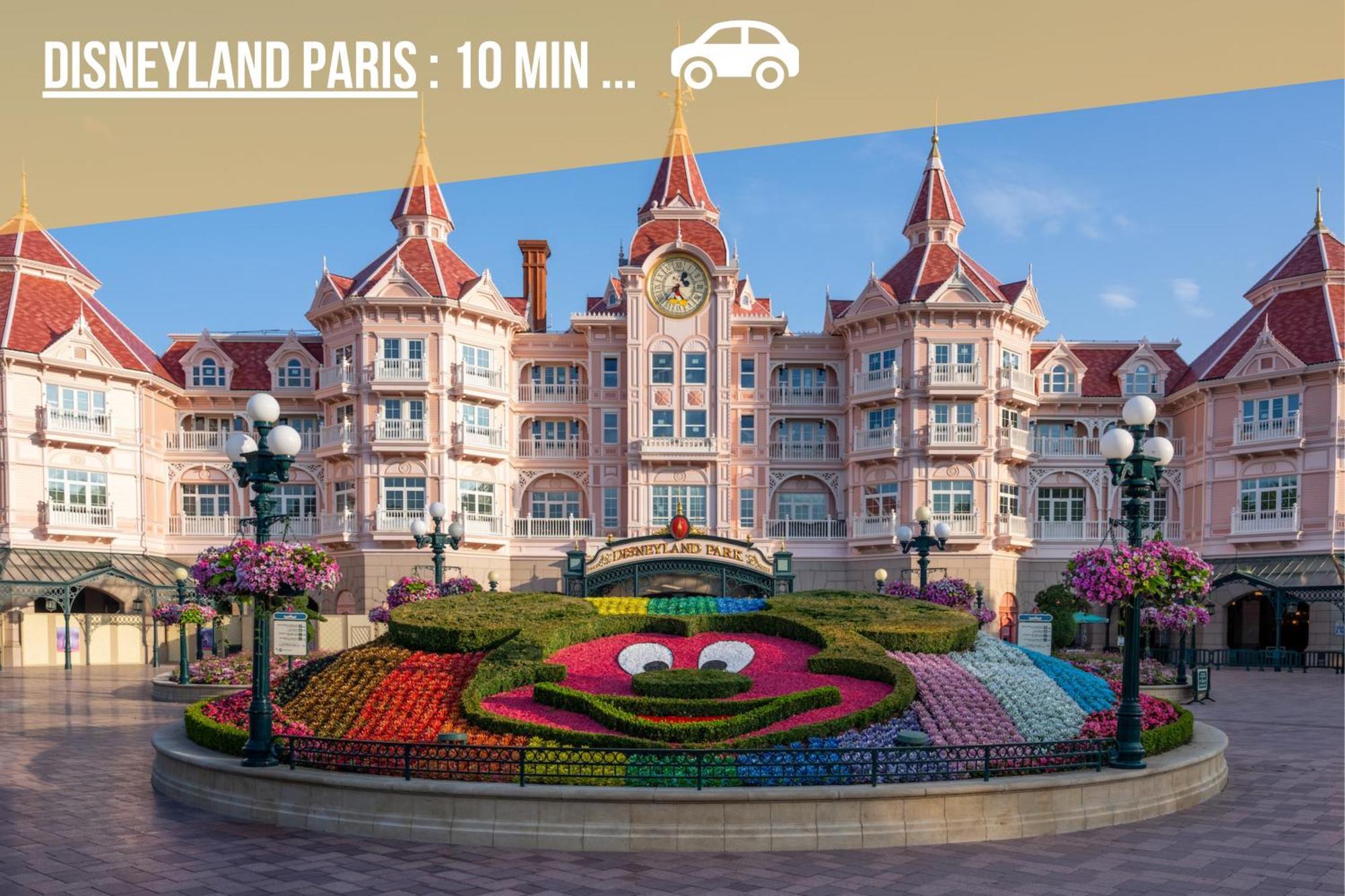 L'Ambre - T2 Lumineux - Parking, Rer A, Disneyland Montevrain Exterior photo